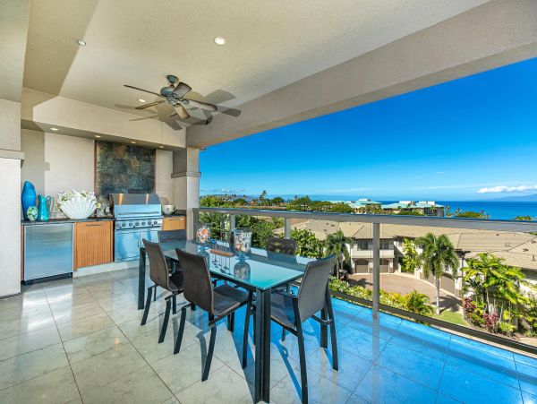 Wailea Ocean View Three Bedroom Rental Villa