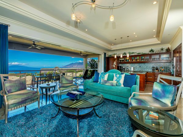 Wailea Ocean View Three Bedroom Rental Villa