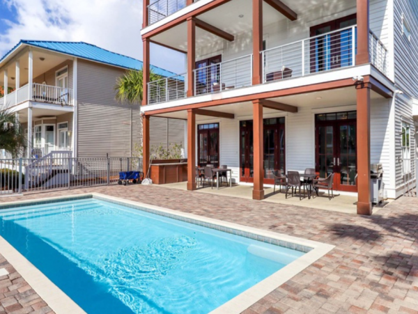 Luxury Destin Seven Bedroom Vacation Home Beach Across the Street