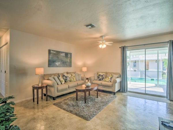Marco Island Three Bedroom Vacation Home Sleeps Eight Guests
