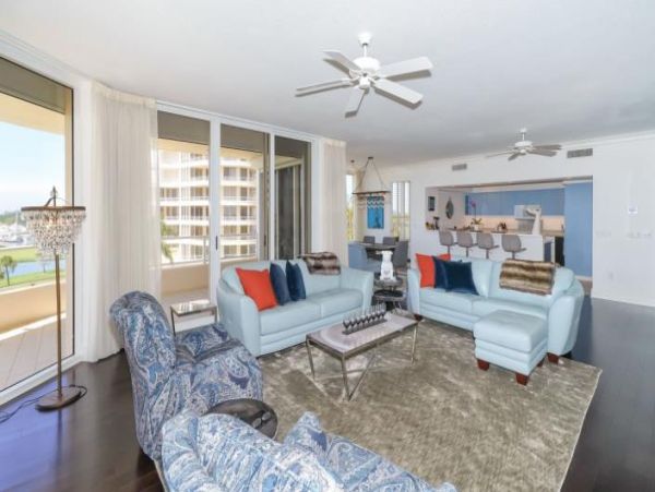 Longboat Key Vacation Condo Bay Views Sleeps Six Guests