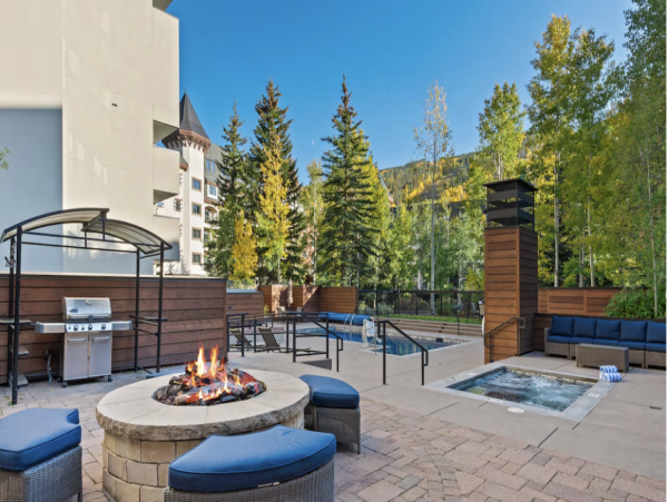 Luxury Vail Condo with Fireplace, Hot Tubs, and Ski Storage