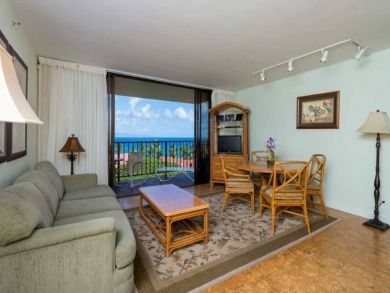 Kaanapali Two Bedroom Ocean View Rental Condo