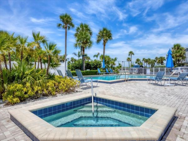 Boca Grande Two Bedroom Vacation Condo Rental on Beach