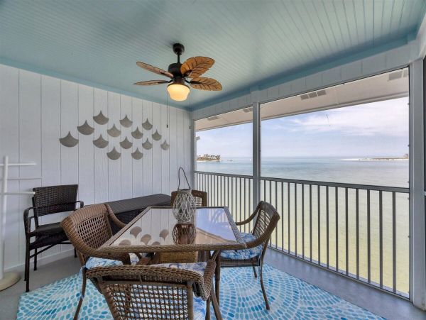 Boca Grande Two Bedroom Vacation Condo Rental on Beach