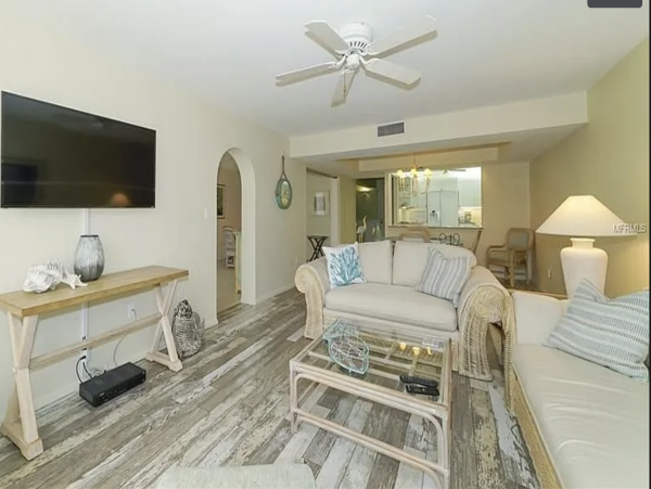 Longboat Key Private Beach Rental with Pool & Tennis Court