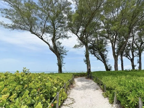 Longboat Key Private Beach Rental with Pool & Tennis Court
