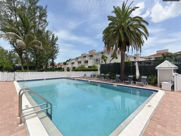 Longboat Key Private Beach Rental with Pool & Tennis Court