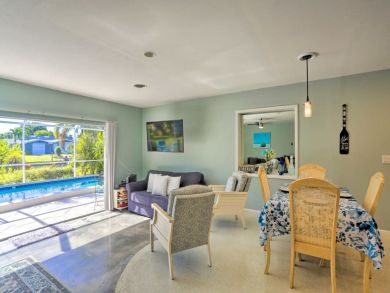 Canal Front 2 Bedroom Home with Private Pool in Cape Coral