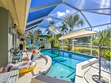 Canal Front 2 Bedroom Home with Private Pool in Cape Coral