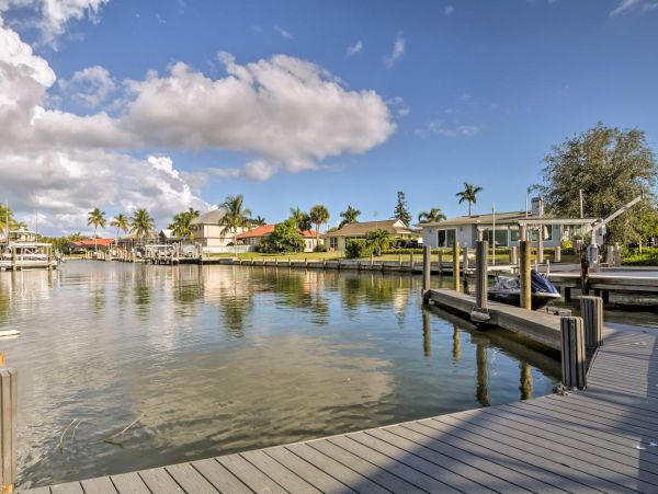Marco Island Canal View Three Bedroom Vacation Home
