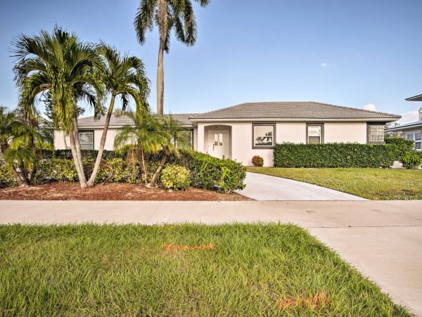 Marco Island Canal View Three Bedroom Vacation Home