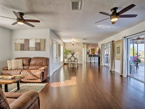 Marco Island Canal View Three Bedroom Vacation Home