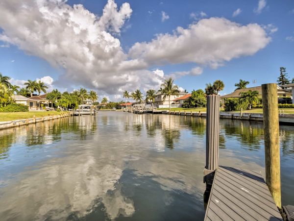 Marco Island Canal View Three Bedroom Vacation Home