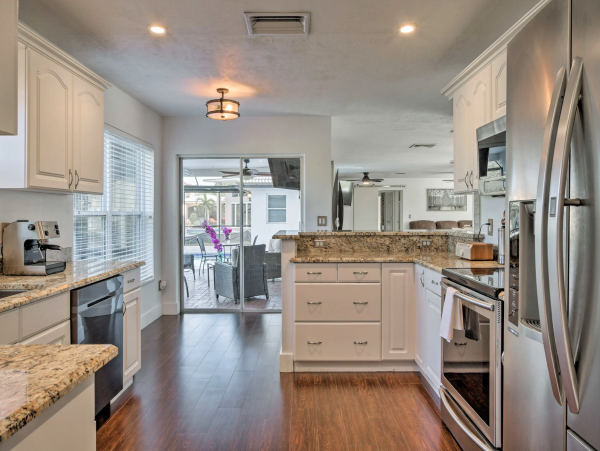 Marco Island Canal View Three Bedroom Vacation Home