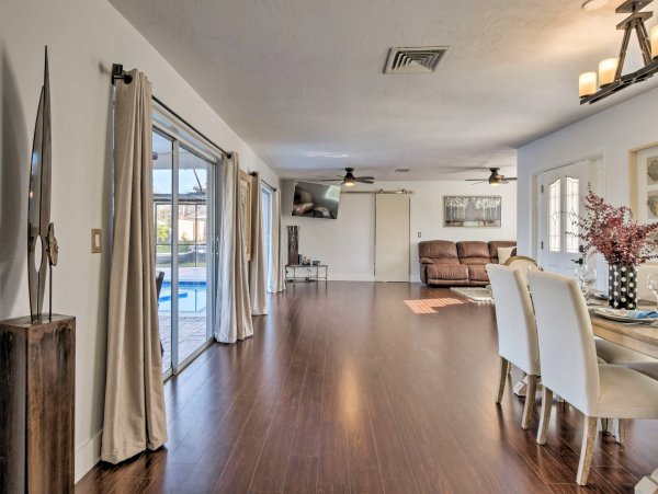 Marco Island Canal View Three Bedroom Vacation Home