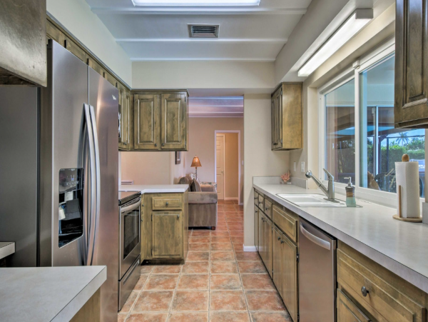 Marco Island Vacation Home with Pool, Dock and Canal Views