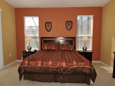 Orlando Six Bedroom Rental Home with Caged Pool