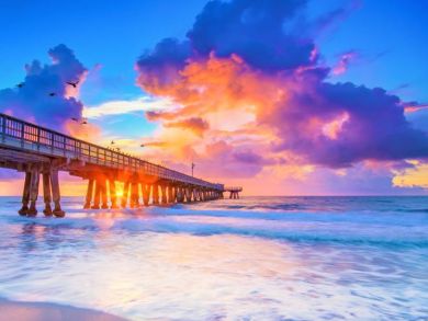 Two Bedroom Rental Condo in Pompano Beach Across Street