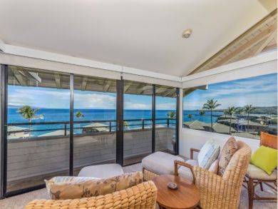 Kapalua Ocean View Two Bedroom Vacation Villa
