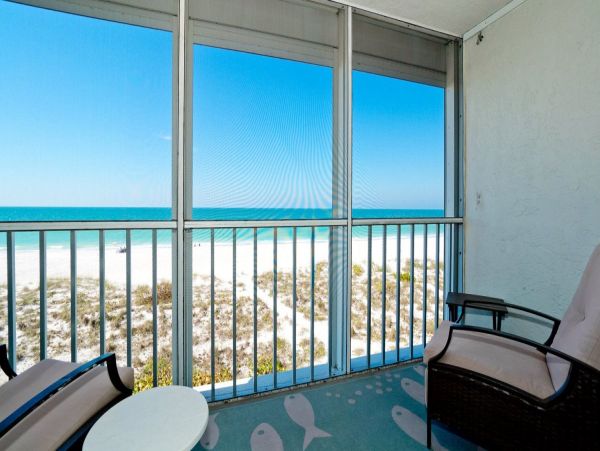 Holmes Beach 2 Bedroom Beach Condo Stunning Views of the Gulf