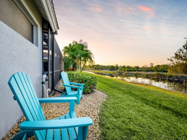 Naples Florida Vacation Rental | Luxury Waterfront Pool Villa with Lake View