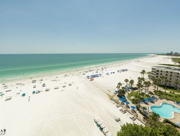 Beachfront One Bedroom Rental Condo in Siesta Key