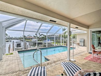 Marco Island Pool Home on the Water Boat Dock
