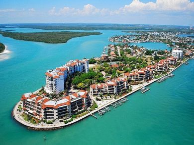 Marco Island Pool Home on the Water Boat Dock