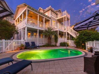 Santa Rosa Beach Luxury Vacation Rental Home Six Bedrooms