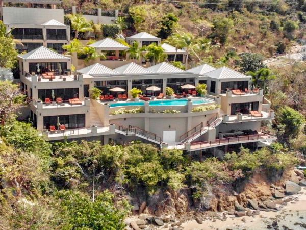 Luxury St Thomas Vacation Home Sleeps 26 Guests Ocean Views