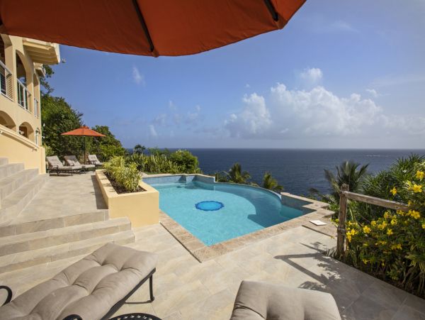 St Thomas Luxury Vacation Pool Villa Sleeps Eighteen Guests