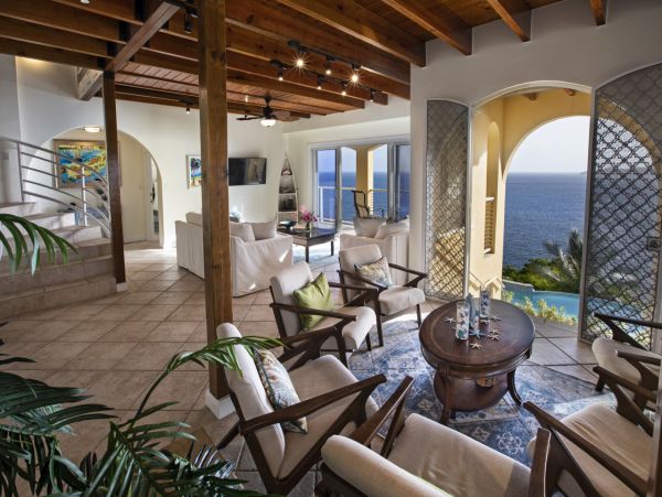 St Thomas Luxury Vacation Pool Villa Sleeps Eighteen Guests