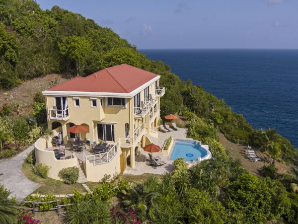 St Thomas Luxury Vacation Pool Villa Sleeps Eighteen Guests