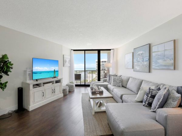 Stunning Views from This 2 Bedroom Condo on Tigertail Beach