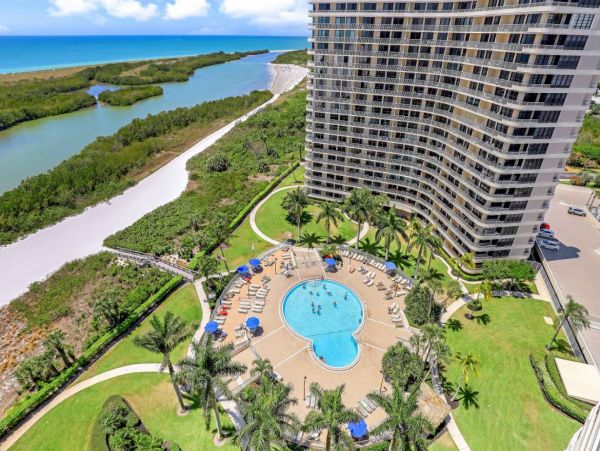 Stunning Views from This 2 Bedroom Condo on Tigertail Beach