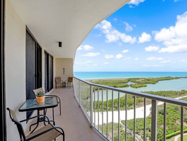 Stunning Views from This 2 Bedroom Condo on Tigertail Beach