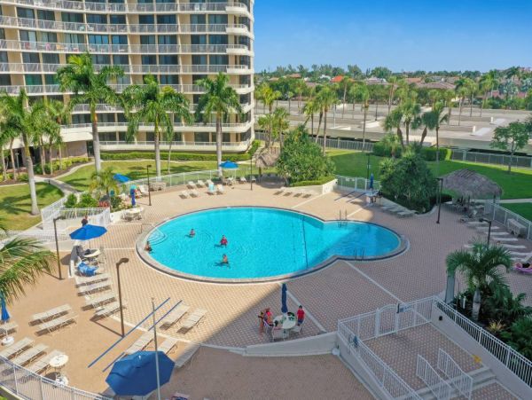 Stunning Views from This 2 Bedroom Condo on Tigertail Beach