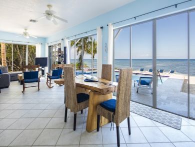 Private 4 Bedroom Beachfront Residence with Pool Sleeps 8