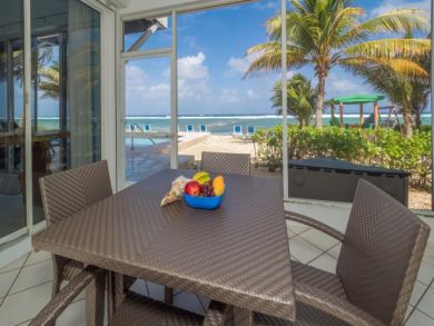Private 4 Bedroom Beachfront Residence with Pool Sleeps 8