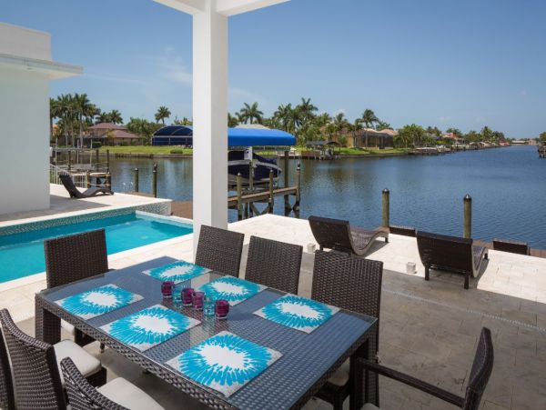 Canal Front Luxury Four Bedroom Home in Cape Coral