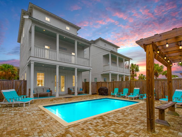 Stunning Walk-to-Beach Retreat with 7-Bedrooms and a Pool in Miramar Beach