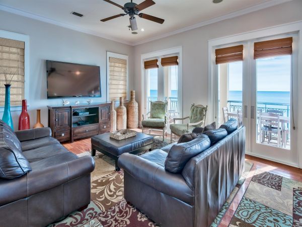 Miramar Beach Vacation Home Five Bedroom On Beach