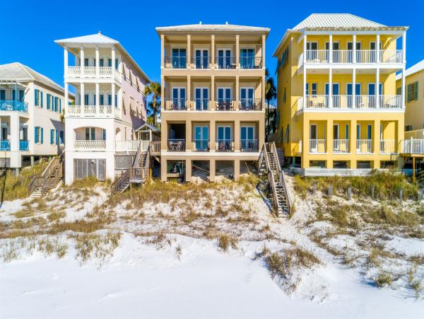 Miramar Beach Vacation Home Five Bedroom On Beach