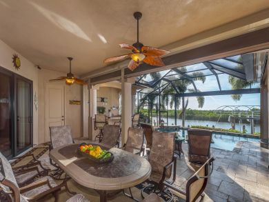 LUXURY CAPE CORAL WATERFRONT HOME WITH POOL