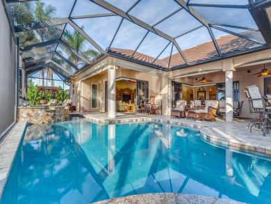 LUXURY CAPE CORAL WATERFRONT HOME WITH POOL