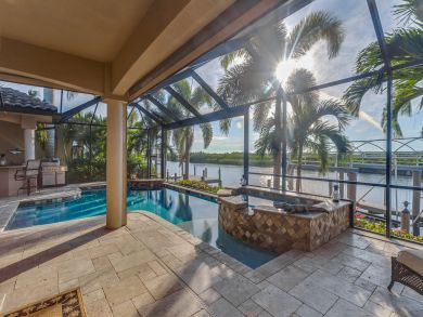 LUXURY CAPE CORAL WATERFRONT HOME WITH POOL
