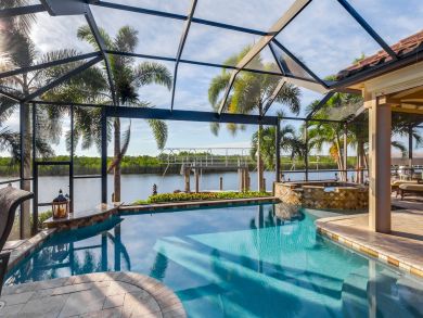 LUXURY CAPE CORAL WATERFRONT HOME WITH POOL