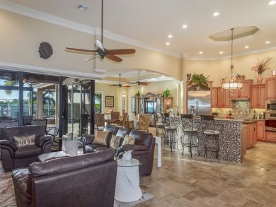 LUXURY CAPE CORAL WATERFRONT HOME WITH POOL
