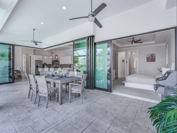 Stunning canal front house